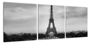 Eiffelova veža (Obraz 90x30cm)