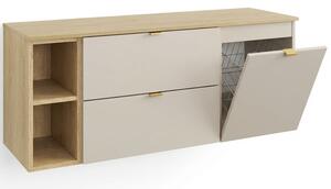DALIA Cashmere K120DCR/4 skrinka pod umývadlo 120 cm