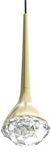 Open Design OR86171 - LED luster na lanku CRIMA LED/7W/230V mosadz