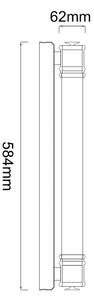 Open Design OR85273 - LED osvetlenie zrkadla OMI LED/13W/230V 58 cm IP44 čierna