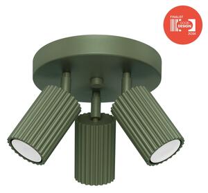 Brilagi - LED bodové svietidlo CRESTO 3xGU10/10W/230V zelené