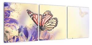 Motýle - obraz (Obraz 90x30cm)