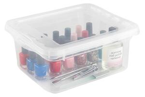 Keeeper Úložný box s vekom (má 2 funkcie) BEA Clearbox 1,7L, 19,5 x 16,5 x 8,5 cm
