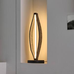 OSRAM stolová LED lampa Decor Flat Felt sivá, plsť, 3 000 K, Hliník / sivá / zinok, Obývacia izba / jedáleň, Hliník, Moderný