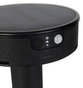 Dizajnový bodový čierny vrátane LED a stmievača IP55 solar - Fiorina