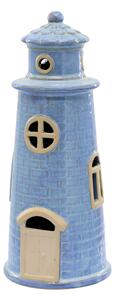 Svietiaca dekorácia LED Lighthouse Opal Blue