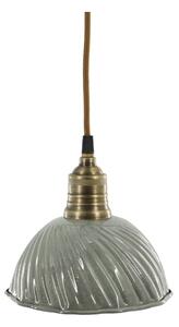 Stropná lampa Lunel Twisted Opal