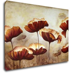 Impresi Obraz Malované kvety - 70 x 50 cm