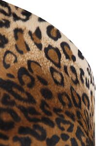 Velúrové tienidlo s leopardím dizajnom vo vnútri 50/50/25 zlatých