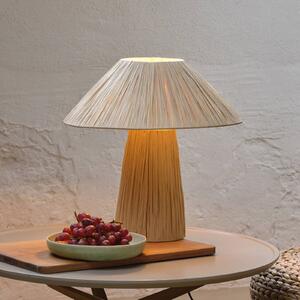 OSRAM stolová lampa Decor Bamboo Paper Hut, bambus, E27, Hnedá / hrdzavá, Obývacia izba / jedáleň, Bambus, Vidiecky / Rustikálny, Stojacie svietidlo