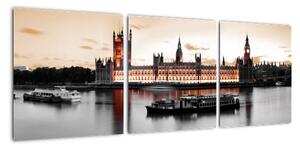 Panorama Londýna - obraz (Obraz 90x30cm)