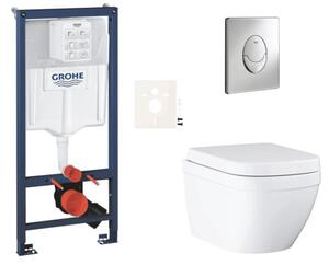 Závesný WC set do ľahkých stien / predstenová montáž GROHE Euro Ceramic SIKOGRSEUSA
