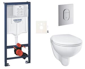 Závesný WC set do ľahkých stien / predstenová montáž GROHE Bau Ceramic SIKOGRSBAUA