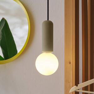 OSRAM závesné svietidlo Decor Concrete Mic, béžové, betón, G9, Krémová / jantárovo žltá, Obývacia izba / jedáleň, Betón, Moderný, Závesné svietidlo