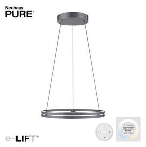 ZÁVESNÉ LED SVIETIDLO, 70.1/70.1/40-350 cm Neuhaus PURE - Interiérové svietidlá