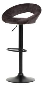 Barová stolička Autronic 39 cm hnedá látka AUB-822 BR4