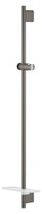 Sprchová tyč GROHE RAINSHOWER SmartActive na stenu s poličkou kartáčovaný Hard Graphite 26603AL0