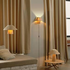 OSRAM nástenné svetlo Decor Bamboo Paper Hut, bambus E27 zástrčka, Hnedá / hrdzavá, Obývacia izba / jedáleň, Bambus, Vidiecky / Rustikálny, Nástenné svietidlo