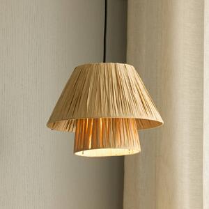 OSRAM závesné svietidlo Decor Bamboo Paper Hut Ø 28 cm, bambus, E27, Hnedá / hrdzavá, Obývacia izba / jedáleň, Bambus, Vidiecky / Rustikálny, Závesné svietidlo