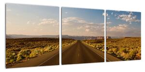 Panorama cesty - obraz (Obraz 90x30cm)