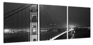 Most cez rieku - obraz (Obraz 90x30cm)
