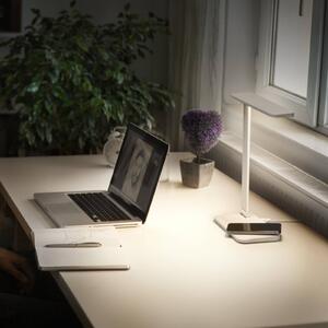 OSRAM stolová LED lampa Office Line Desk Banker, biela, stmievateľné, Biela / opálová, Pracovňa / Kancelária, Hliník