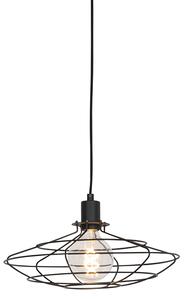 Vintage závesná lampa čierna 37 cm - Laurent