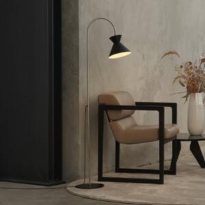 Stojacia lampa OSRAM Decor Waist, oceľ, čierne, E27, Čierna, Obývacia izba / jedáleň, kov, Moderný, Stojaca lampa