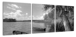 Obraz - jazero (Obraz 90x30cm)