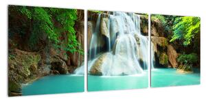 Obraz - vodopády (Obraz 90x30cm)