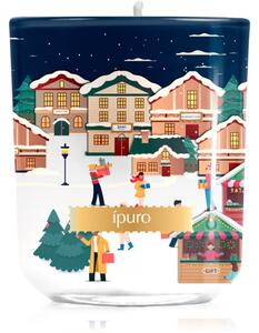Ípuro Christmas Town Festive Rush vonná sviečka s vekom 270 g