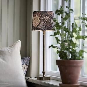 PR Home stolová lampa Liam Sofia Dahlia Brown color/brass 55cm