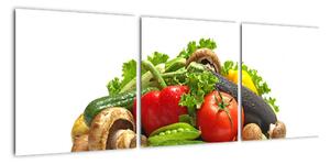 Zmes zeleniny, obraz (Obraz 90x30cm)