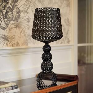 Stolná LED lampa Kartell Mini Kabuki, čierna, výška 70 cm