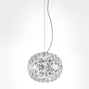 Kartell Planet – závesné LED, priehľadné