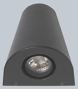 Moderné nástenné svietidlo tmavosivé IP44 - Dreamy