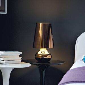 Kartell Cindy stolová LED lampa, sivá metalická
