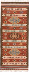 MOOD SELECTION Kelim Zohra Multicolour/Red - koberec