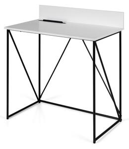 Biely pracovný stôl Tenzo Tell, 80 x 48 cm