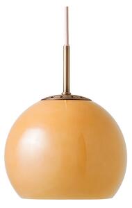 Frandsen - Ball Glass Závěsná Lampa Ø18 Jantár