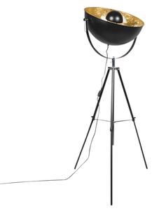 Priemyselná inteligentná stojaca lampa čierny statív vrátane WiFi A60 - Magna 50 Eglip