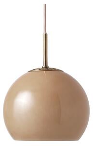 Frandsen - Ball Glass Závěsná Lampa Ø18 Cappuccino