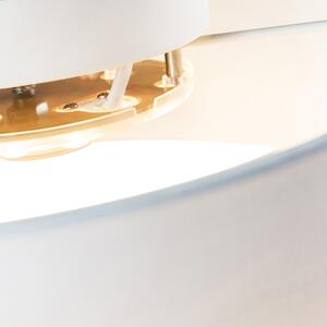 Stropné svietidlo biele 30 cm vrátane LED - Drum LED