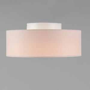 Stropné svietidlo ružové 30 cm vrátane LED - Drum LED