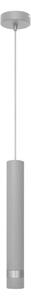 Helam LED Luster na lanku TUBA 1xGU10/6,5W/230V šedá/matný chróm HE1308 + záruka 3 roky zadarmo