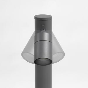 Vonkajšie svietidlo šedá nehrdzavejúca oceľ 45 cm nastaviteľné IP44 - Solo