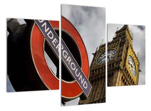 Londýnske metro, obraz na stenu (Obraz 90x60cm)