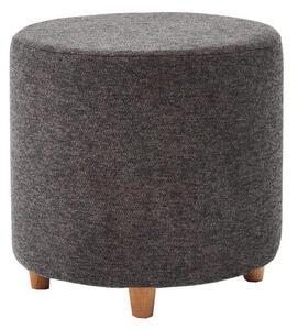 Taburet KIMA, priemer 40 cm, antracit