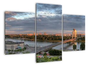 Pohľad na mesto - obraz (Obraz 90x60cm)