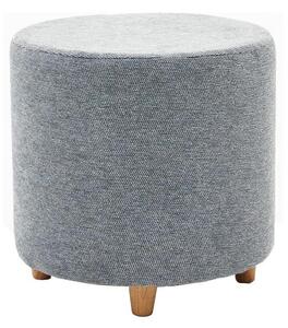 Taburet KIMA, priemer 40 cm, sivý